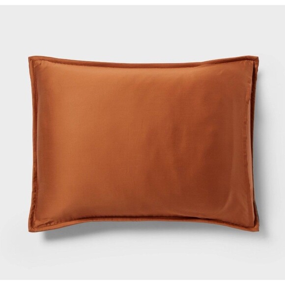 3pc King TENCEL Lyocell Comforter and Sham Set Copper - Threshold - Picture 6 of 6